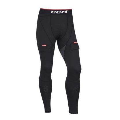 CCM COMPRESSION PANT WITH JOCK/GEL AD