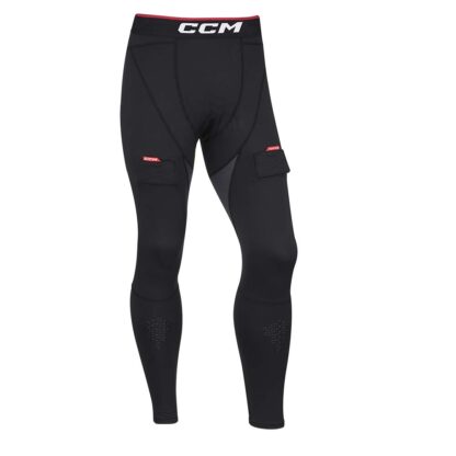 CCM COMPRESSION PANT WITH JOCK/GEL YT